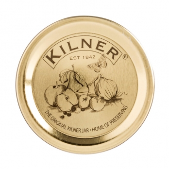 Набор вакуумных вставок для крышек Kilner Vintage, 12 шт, золотой