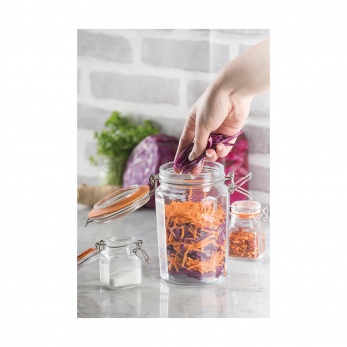 Граненая банка Kilner Clip Top, 950 мл