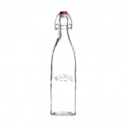 Квадратная бутылка Kilner Clip Top, 1 л