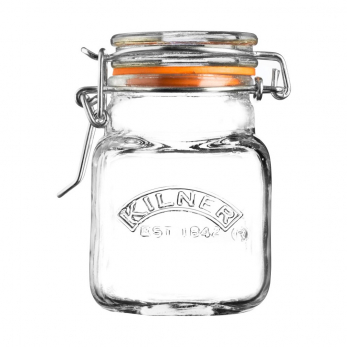 Квадратная банка Kilner Clip Top, 70 мл