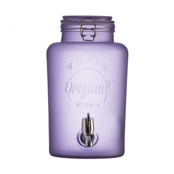 Диспенсер для напитков Kilner Colored Purple, 5 л