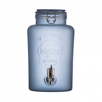 Диспенсер для напитков Kilner Colored Blue, 5 л