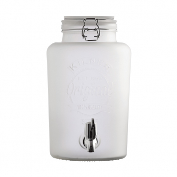 Диспенсер для напитков Kilner Colored White, 5 л