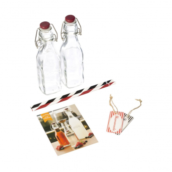Подарочный набор Kilner Бутылки и трубочки