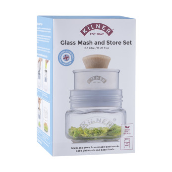 Емкость для хранения с прессом Kilner Mash&Store