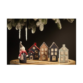 Подсвечник декоративный Tkano New Year Essential Silkeborg, 17,5 см