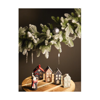 Подсвечник декоративный Tkano New Year Essential Silkeborg, 17,5 см