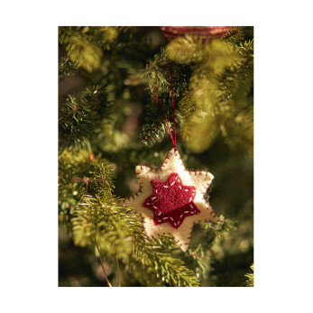 Набор елочных украшений из фетра Tkano New Year Essential Christmas Stars, 3 шт.